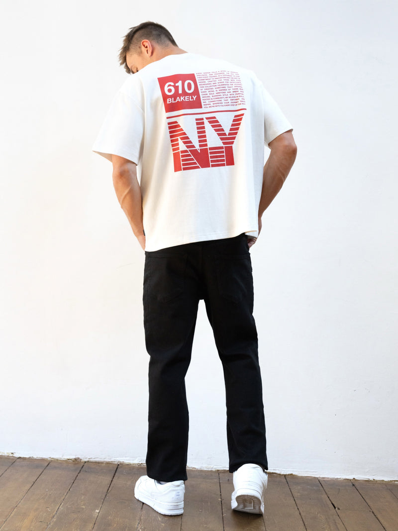 Tribeca 610 Unfitted T-Shirt - Bright White
