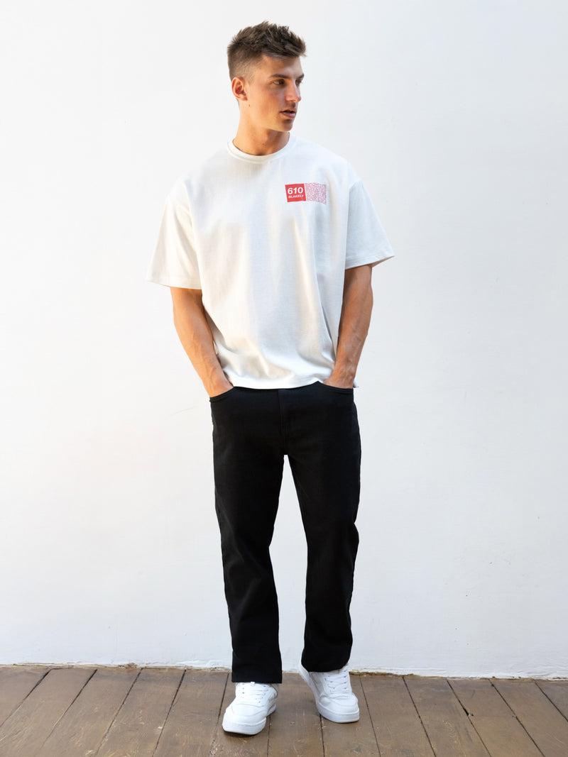 Tribeca 610 Unfitted T-Shirt - Bright White