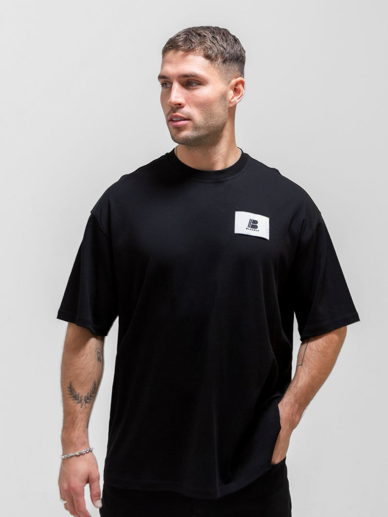 Apex Label Relaxed T-Shirt - Black