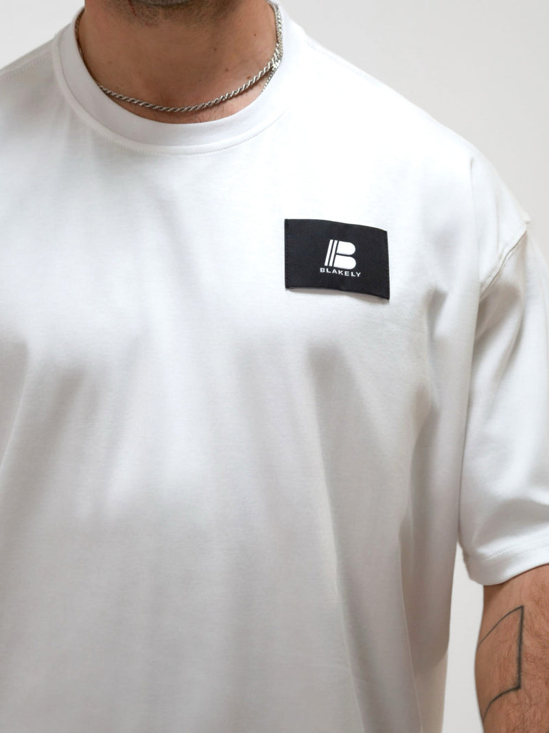 Apex Label Relaxed T-Shirt - White