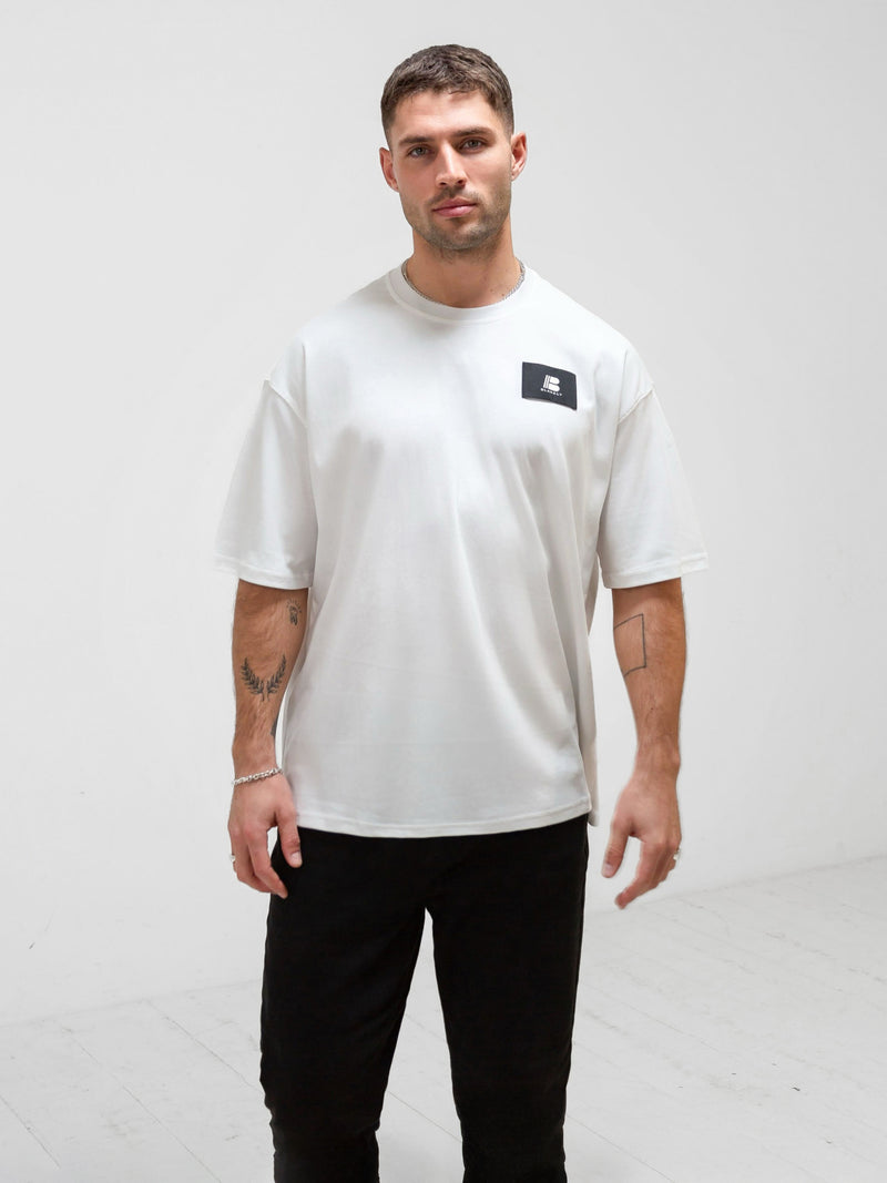 Apex Label Relaxed T-Shirt - White