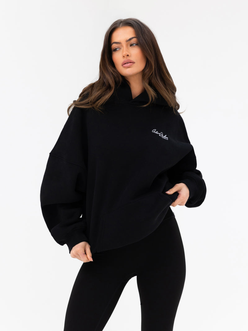 Addie Oversized Hoodie - Black