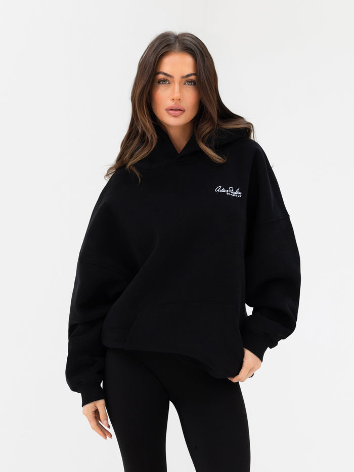 Addie Oversized Hoodie - Black