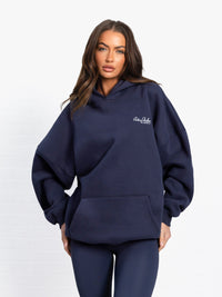 Addie Oversized Hoodie - True Navy