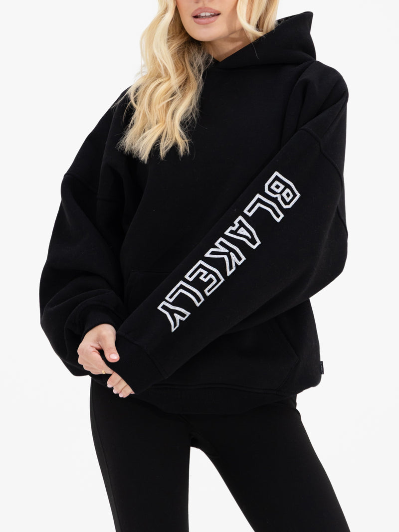 Alexis Oversized Hoodie - Black