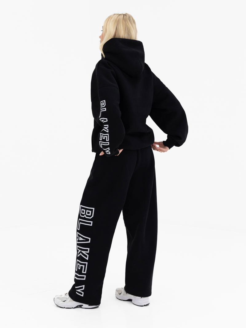 Alexis Oversized Hoodie - Black