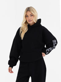 Alexis Oversized Hoodie - Black