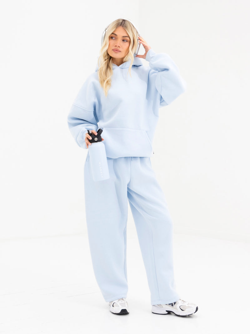 Alexis Oversized Hoodie - Powder Blue