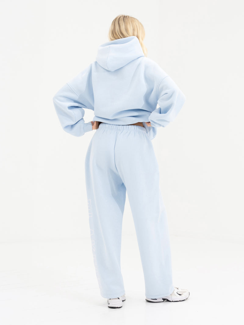 Alexis Oversized Hoodie - Powder Blue