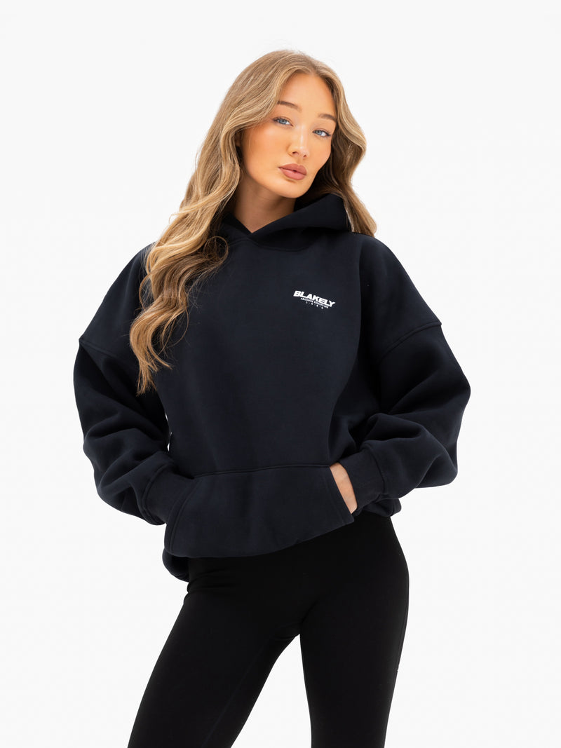 Jodi Oversized Hoodie - Black
