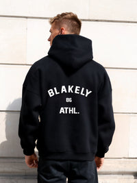 Niko Relaxed Hoodie - Black