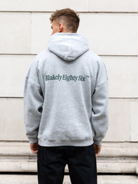 Luke Relaxed Hoodie - Marl Grey