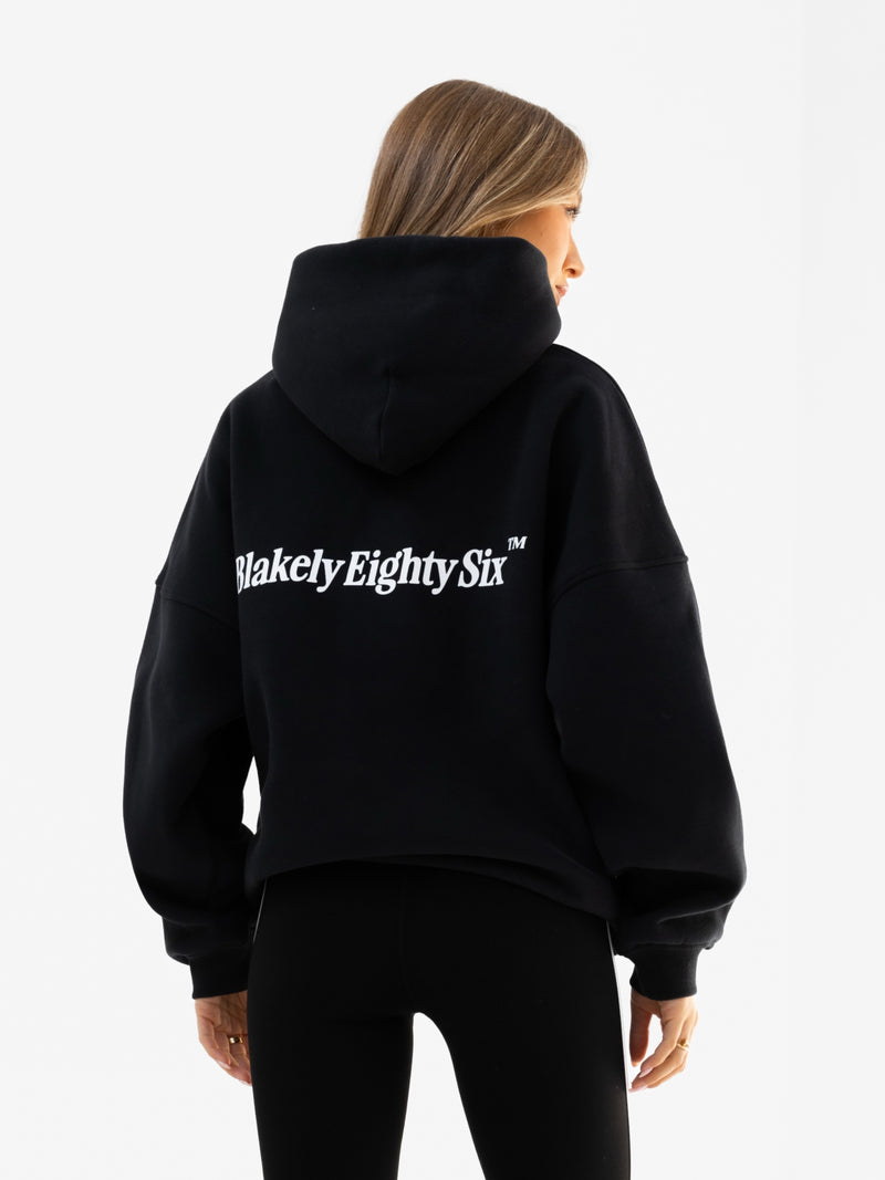 Romi Oversized Hoodie - Black