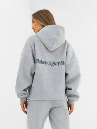 Romi Oversized Hoodie - Marl Grey