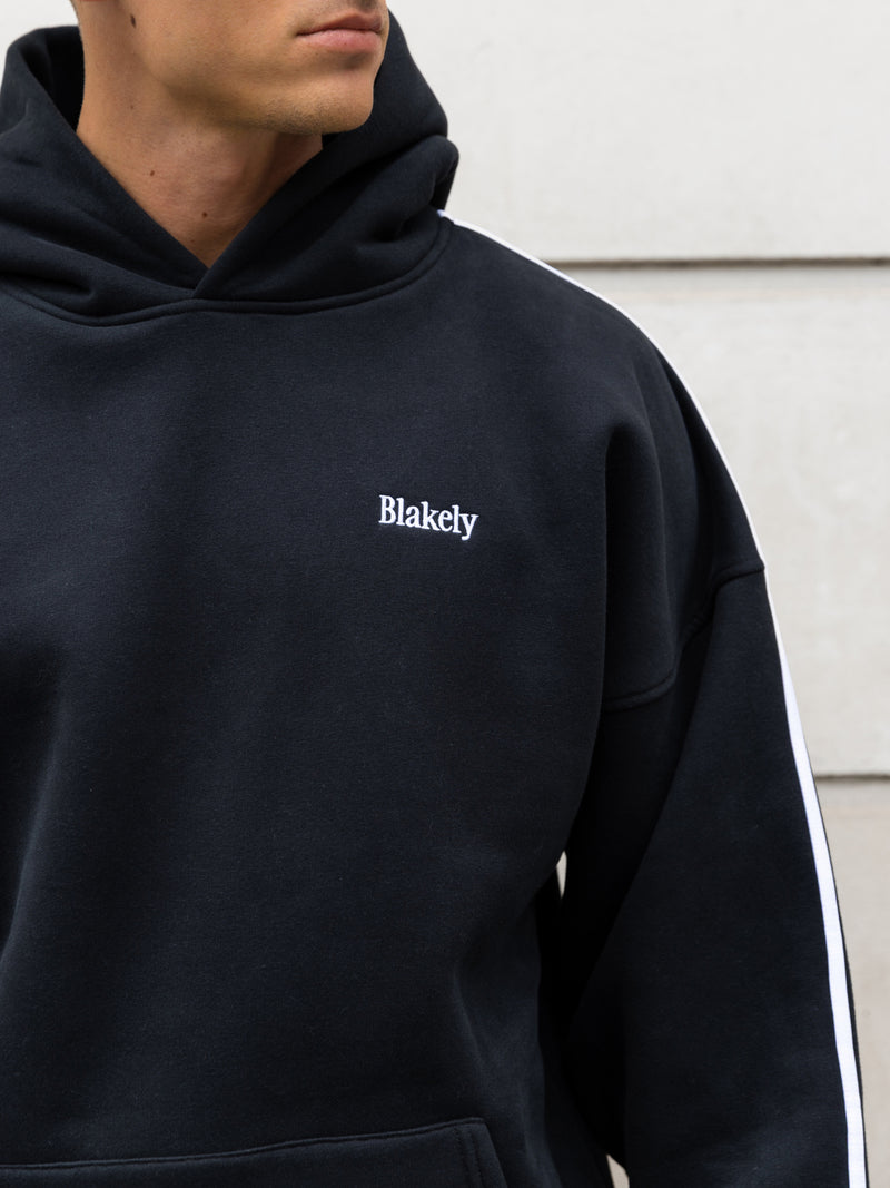 Marlo Relaxed Hoodie - Black