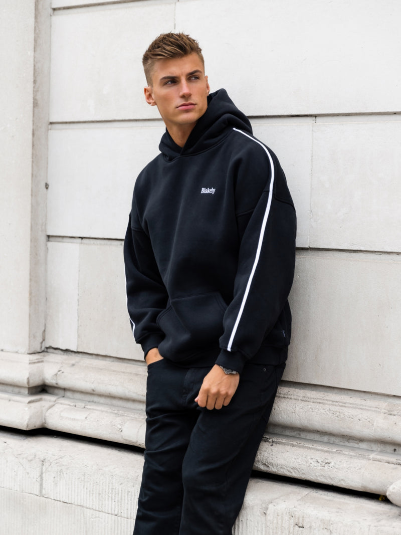 Marlo Relaxed Hoodie - Black