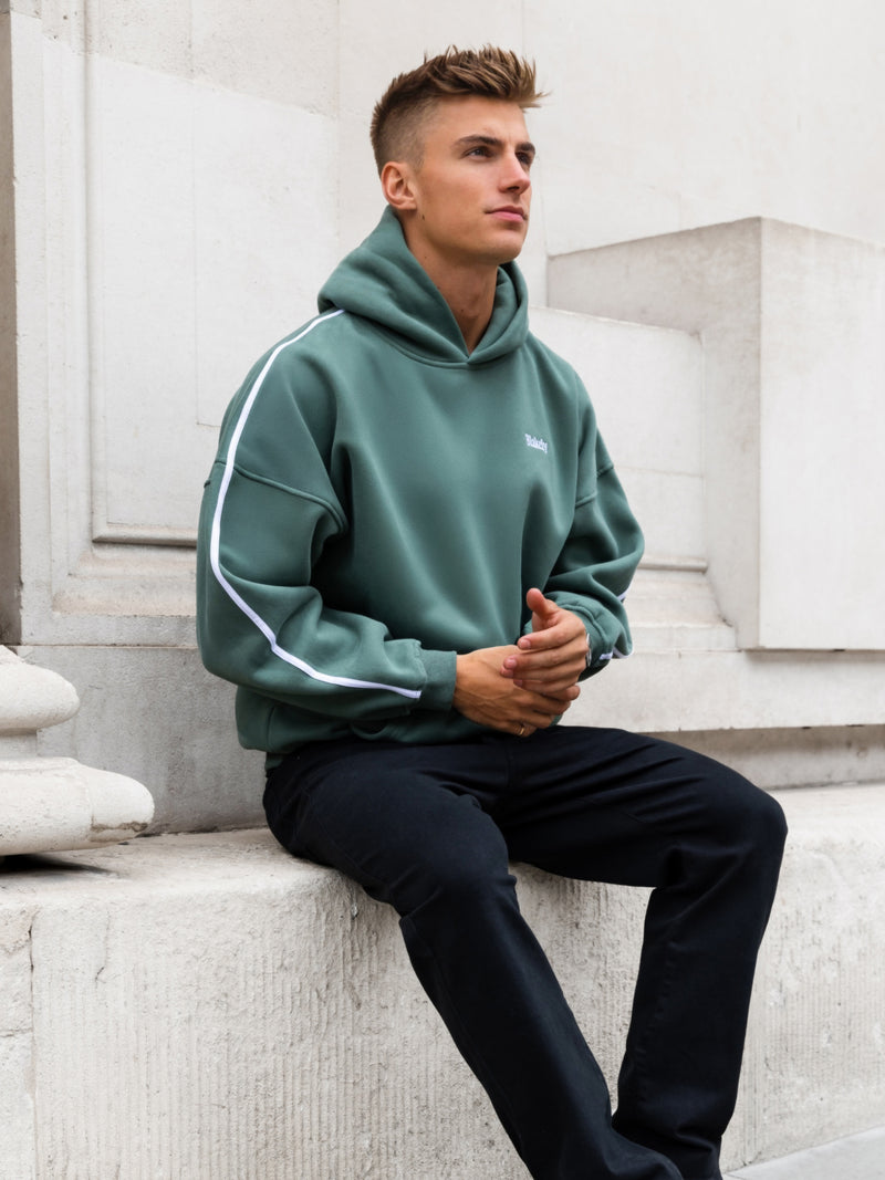 Marlo Relaxed Hoodie - Vintage Green