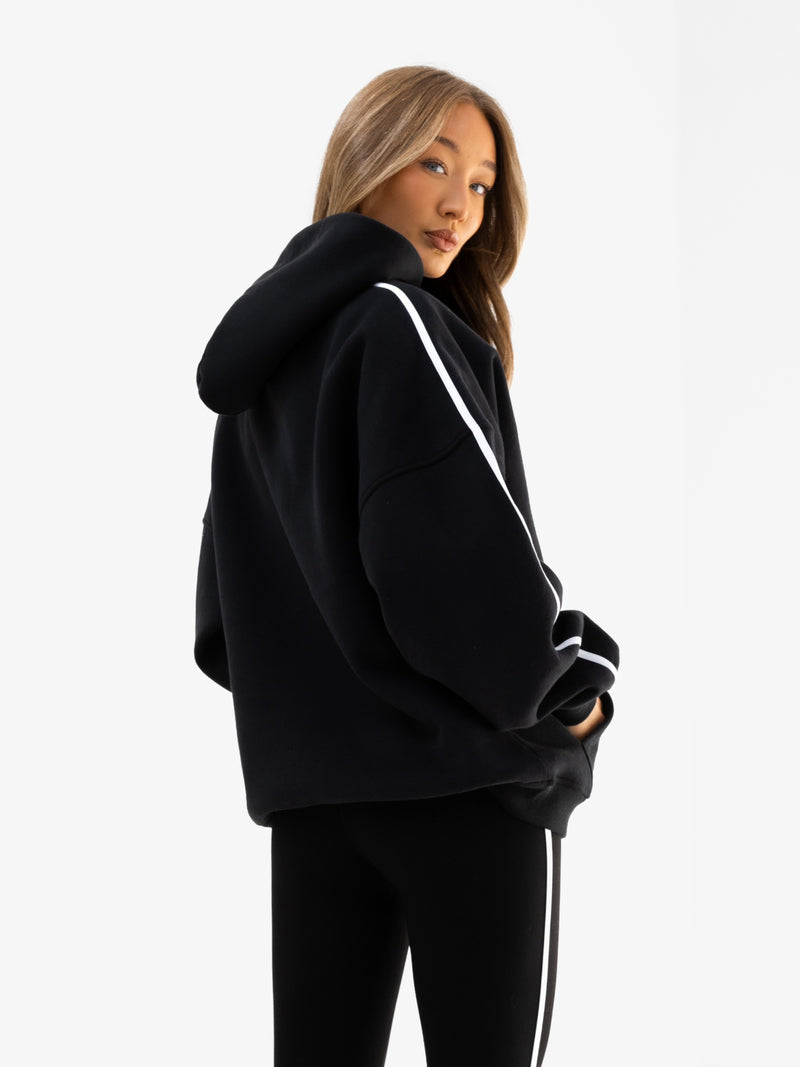 Jada Oversized Hoodie - Black