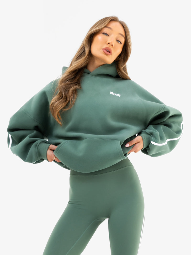 Jada Oversized Hoodie - Vintage Green