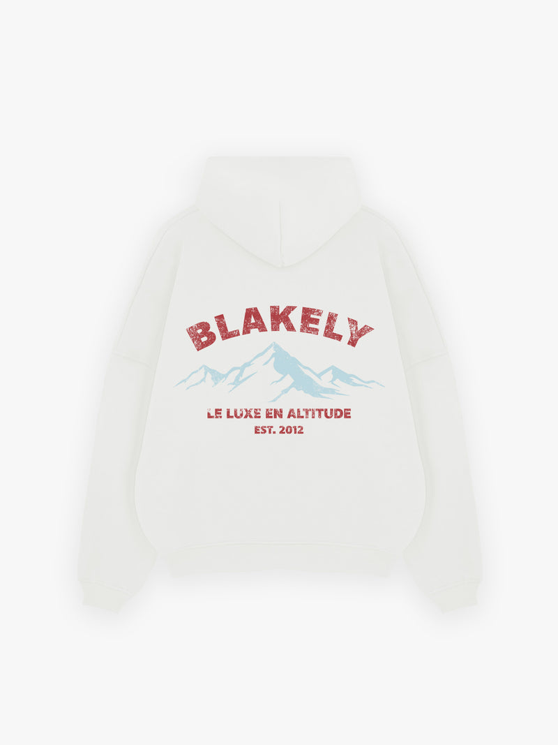 Arlow Altitude Relaxed Hoodie - Flat White