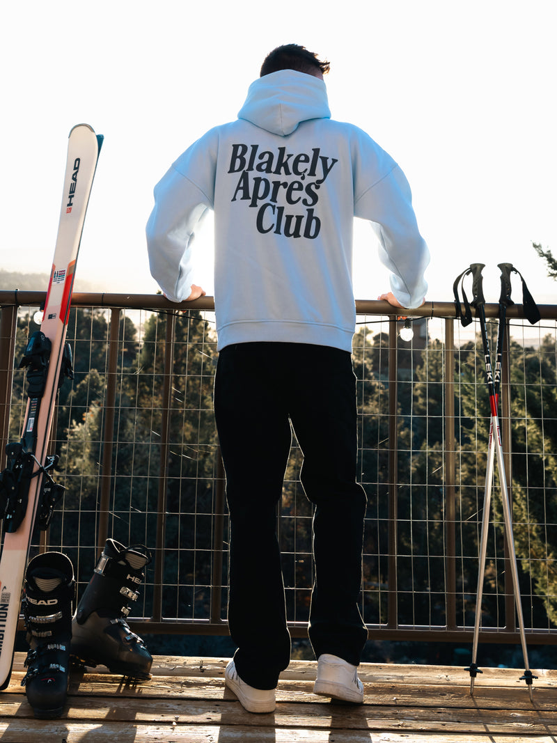 Halden Relaxed Hoodie - Soft Blue