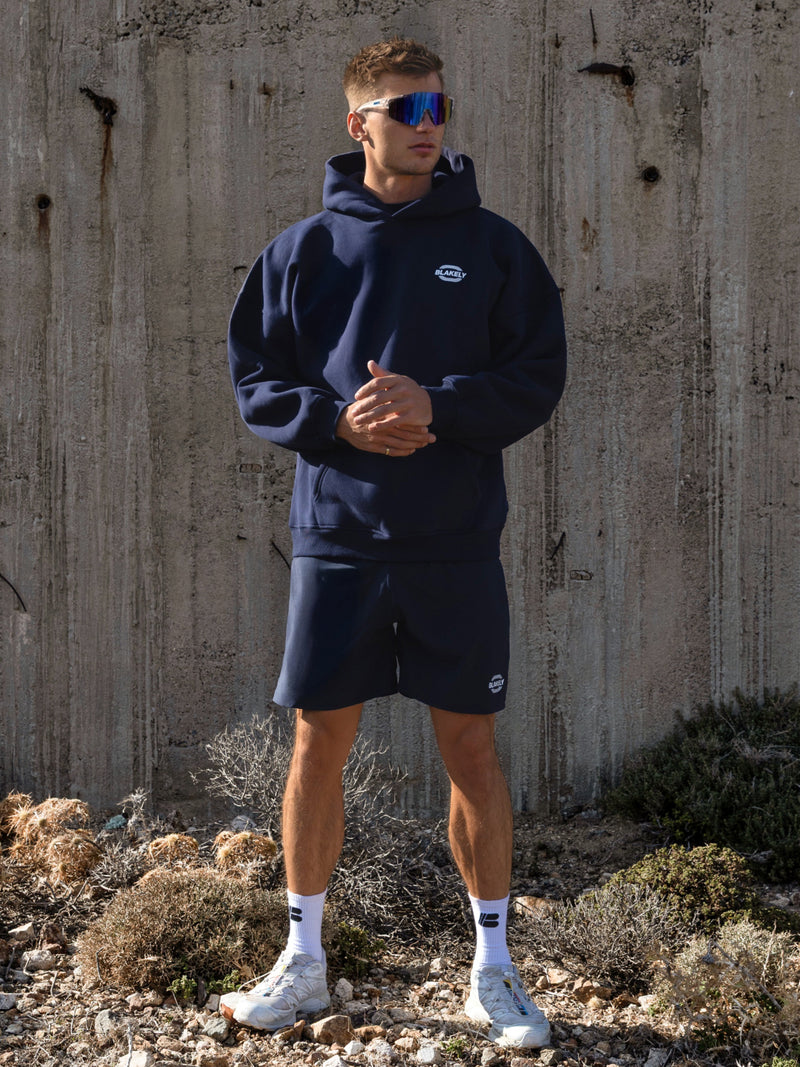 Track Active Hoodie - True Navy
