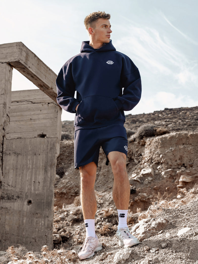 Track Active Hoodie - True Navy
