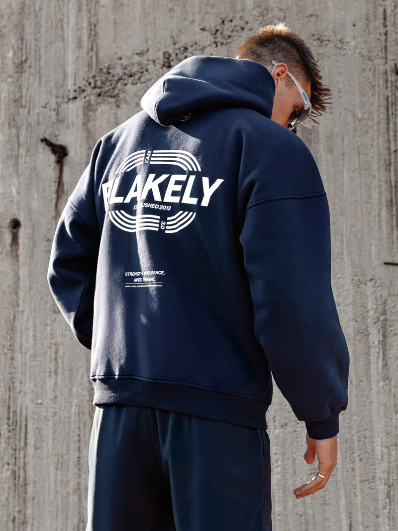Track Active Hoodie - True Navy