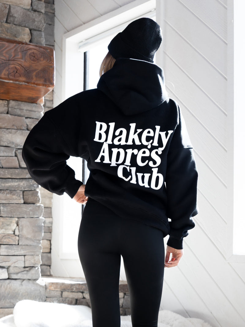 Saskia Oversized Hoodie - Black