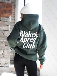 Saskia Oversized Hoodie - Dark Green