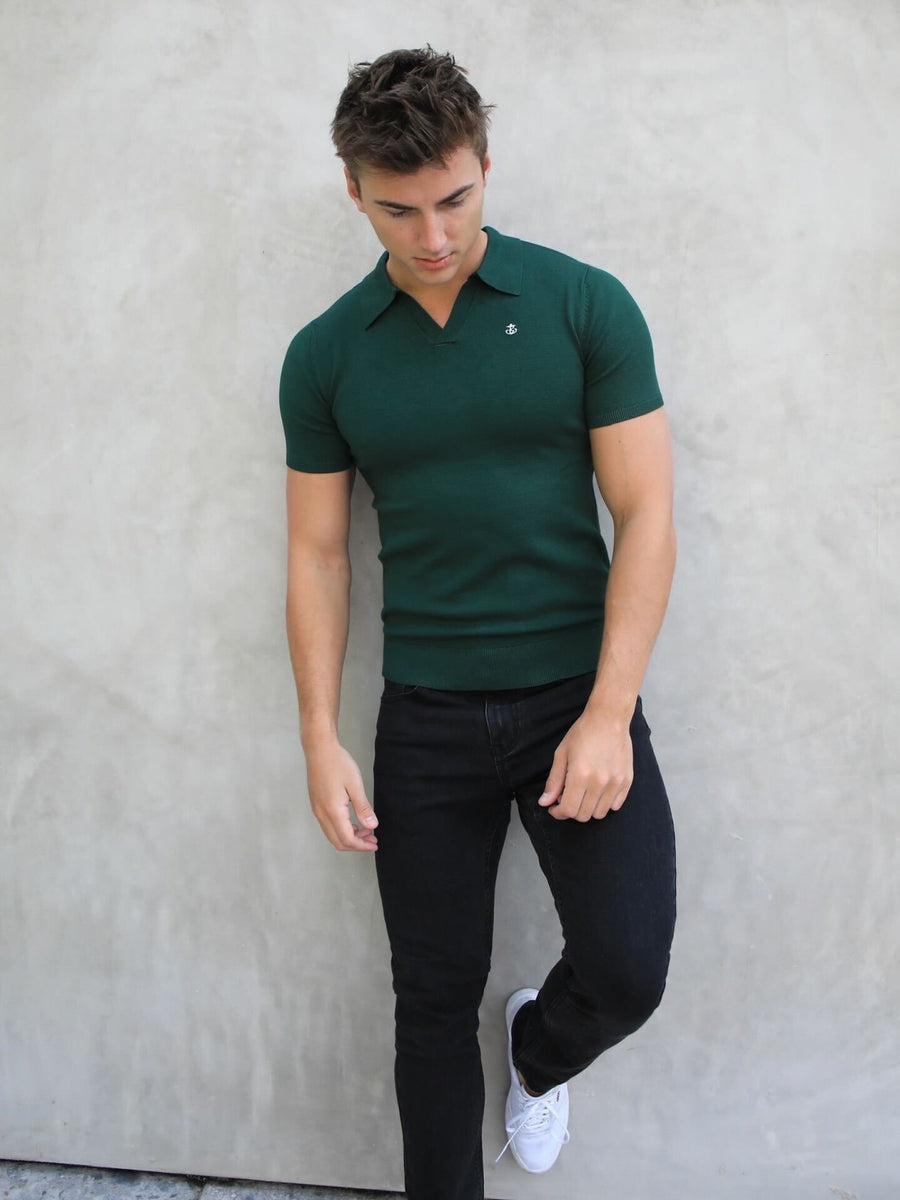 Oakland Polo Shirt - Forest Green