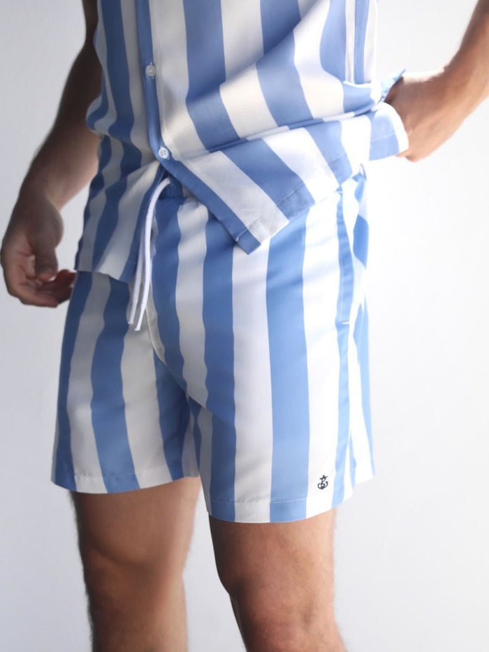 Riccardo Swim Shorts - Light Blue