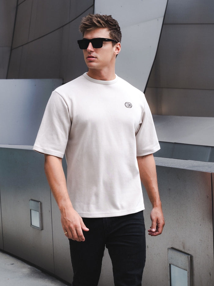 Icon Oversized T-Shirt - Light Grey