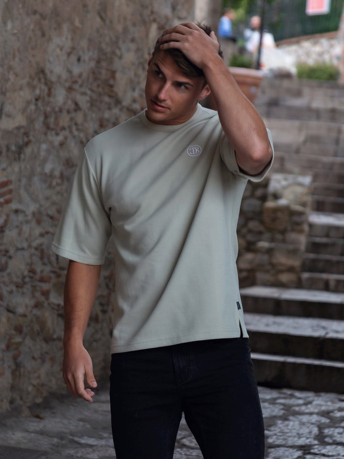 Icon Oversized T-Shirt - Sage Green