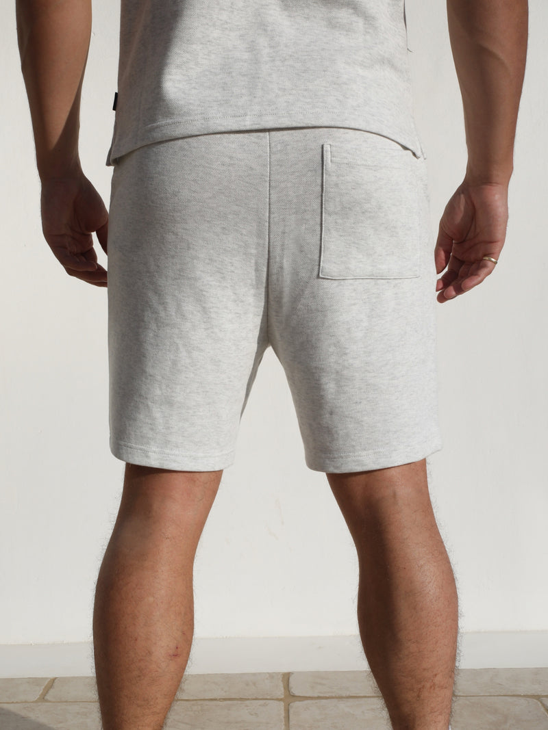 Verona Shorts - Marl White