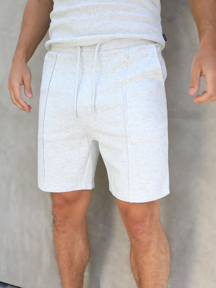 Verona Shorts - Marl White