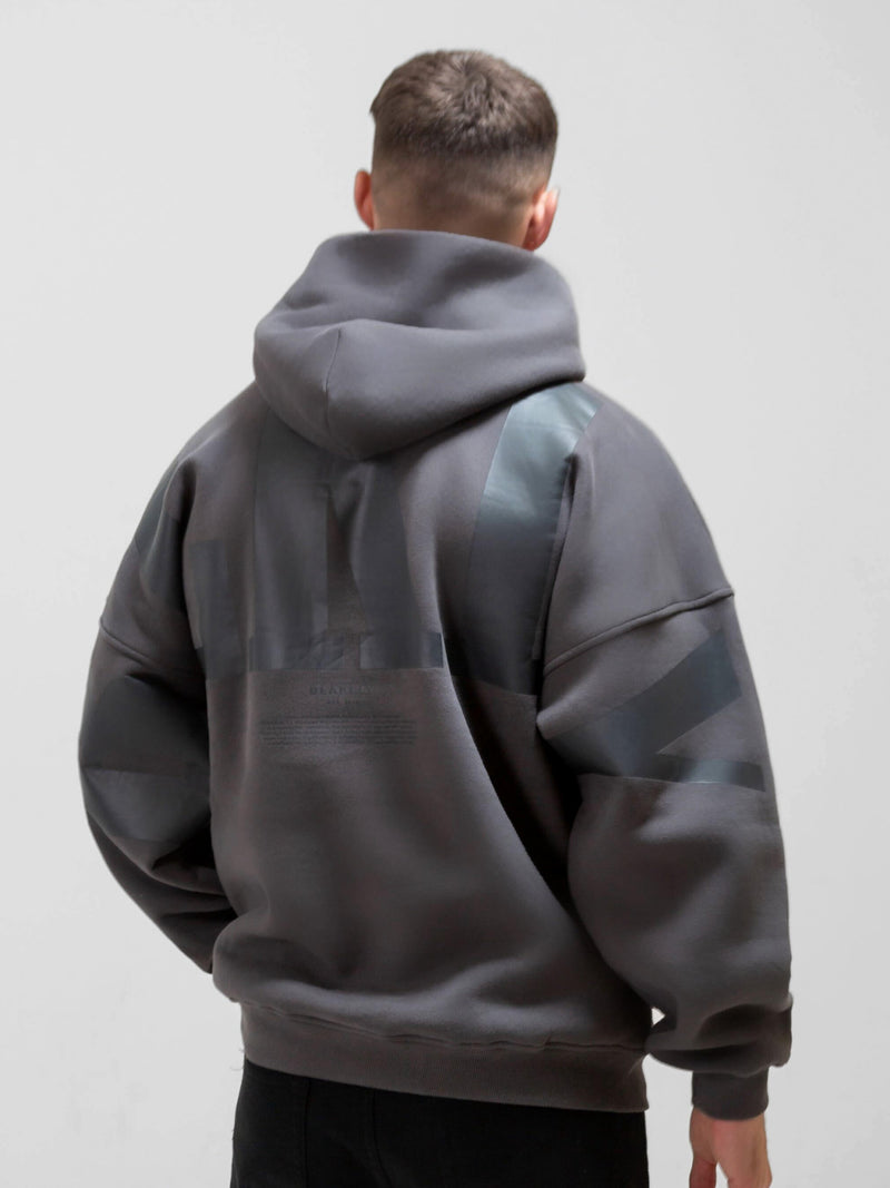 BLKLY Relaxed Hoodie - Charcoal