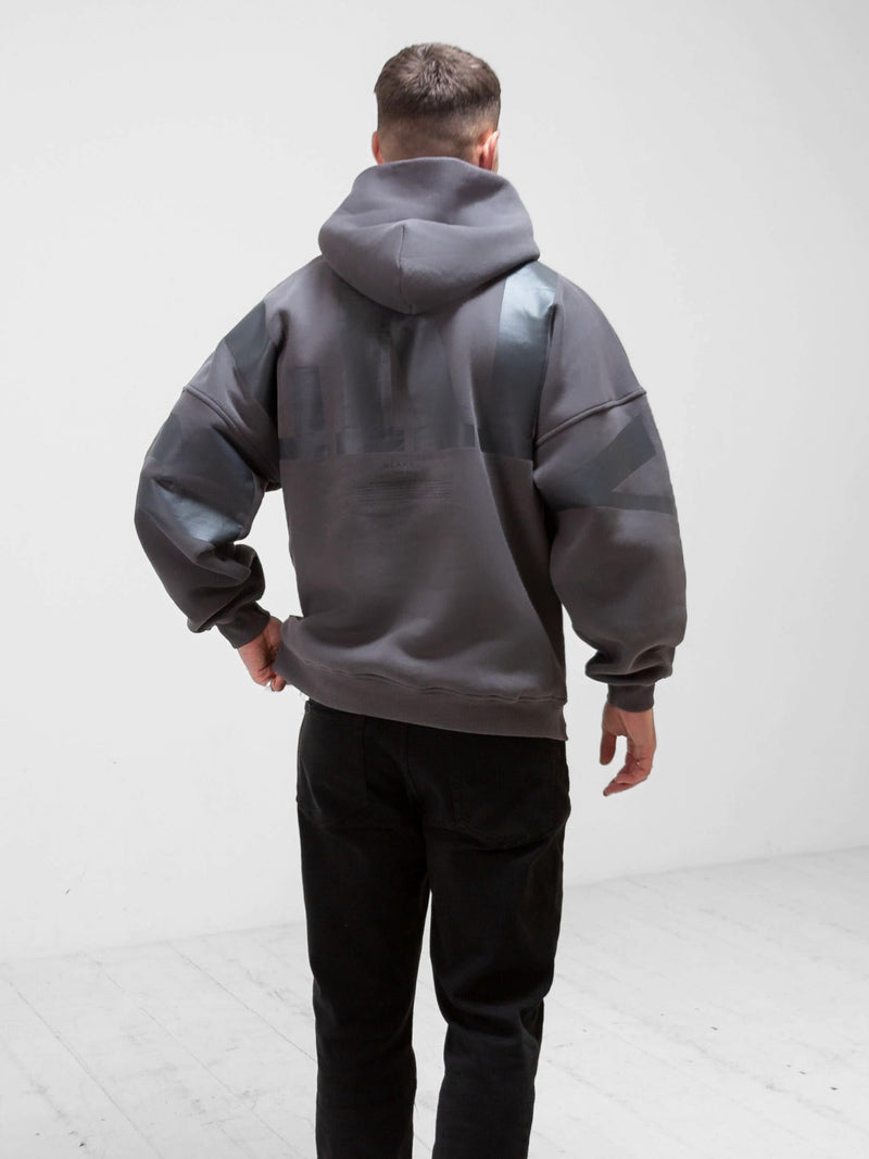 BLKLY Relaxed Hoodie - Charcoal