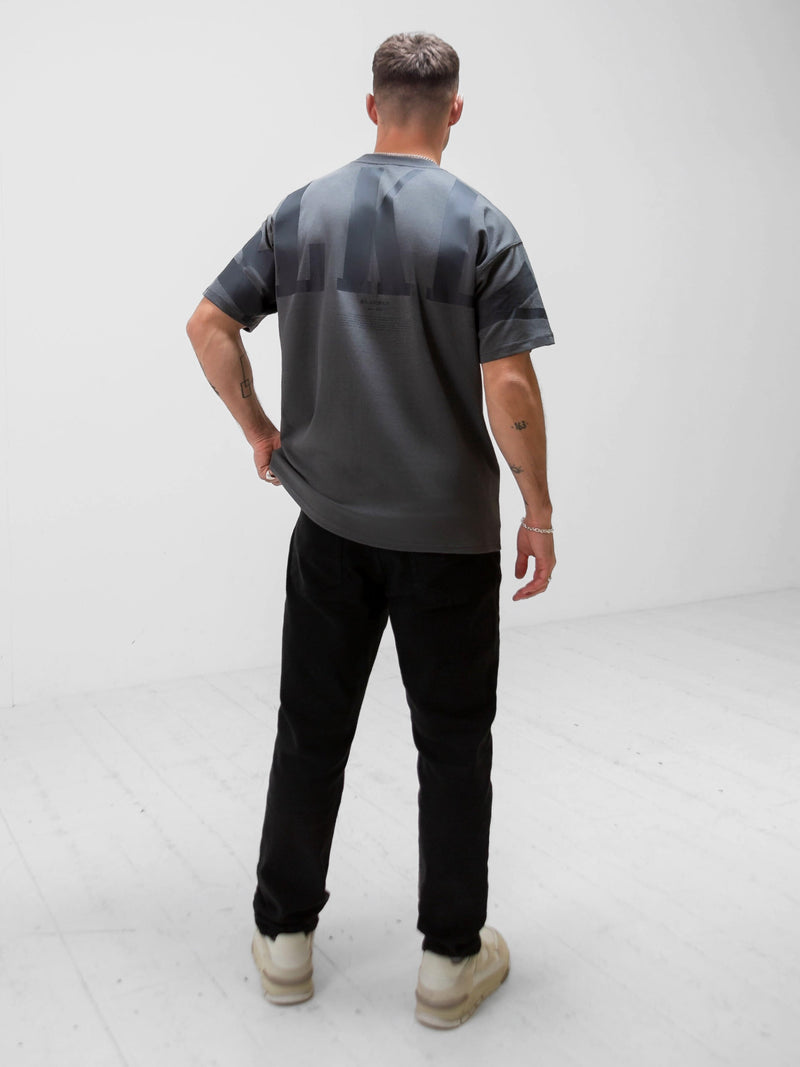 BLKLY Relaxed T-Shirt - Charcoal