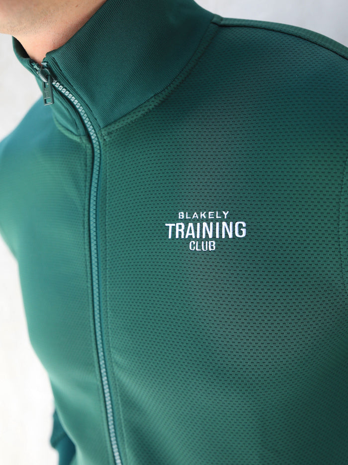 Full Zip Training Jacket - Dark Green