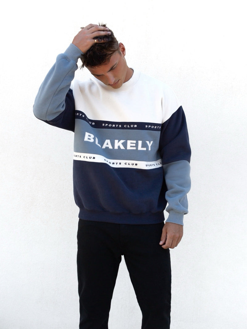 Alpine Relaxed Sweater - Light Blue