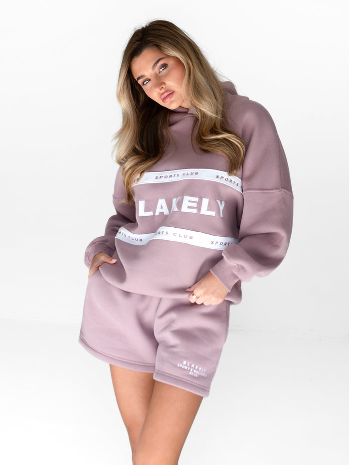 Serena Oversized Hoodie - Dusty Pink