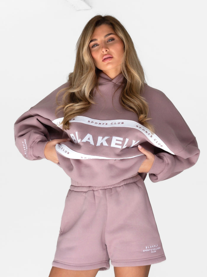 Serena Oversized Hoodie - Dusty Pink