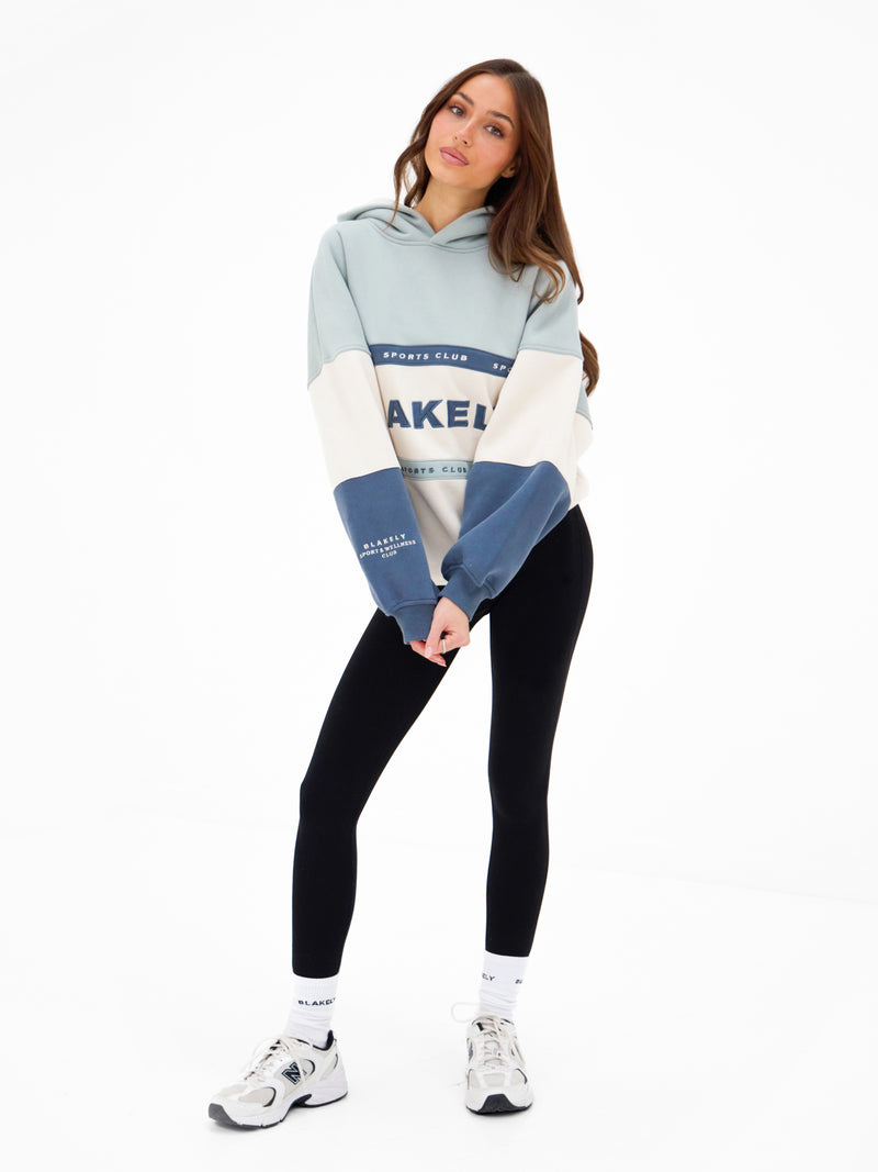 Alpine Oversized Hoodie - Mineral Blue