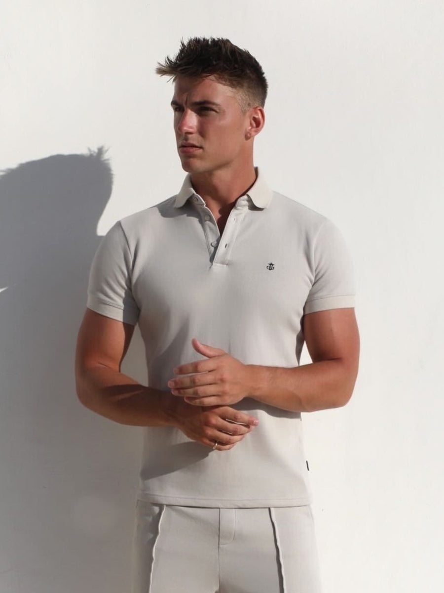 Verona Polo Shirt - Light Grey