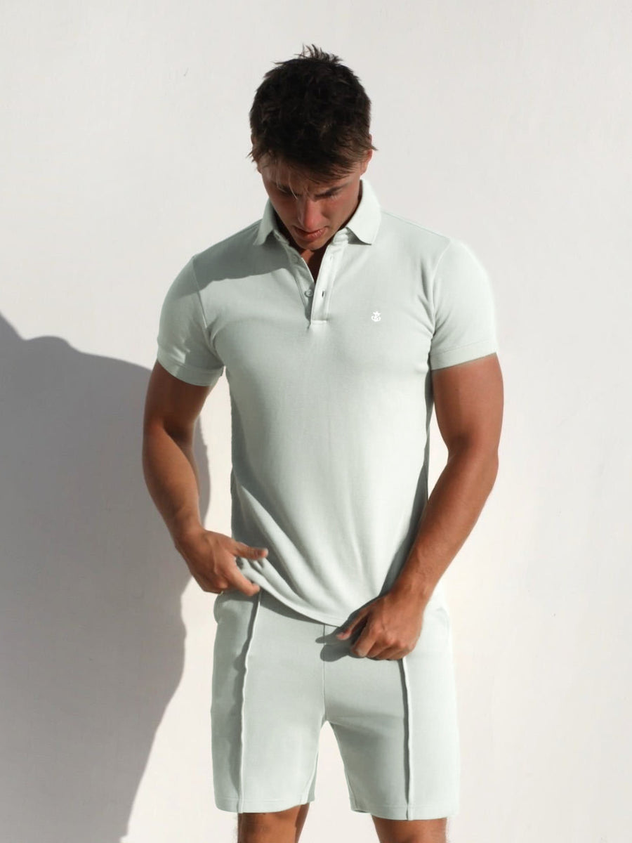 Verona Polo Shirt - Sage Green