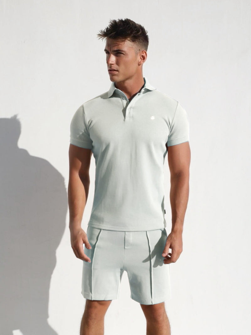 Verona Polo Shirt - Sage Green