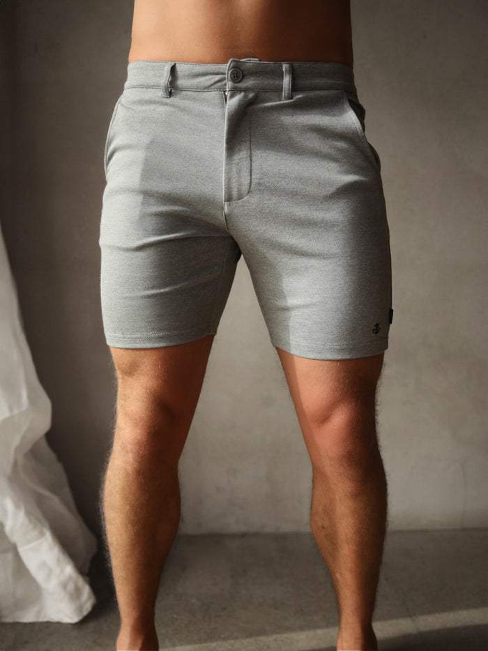 Sorrento Shorts - Marl Grey