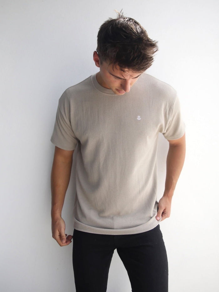 Matteo Relaxed T-Shirt - Tan