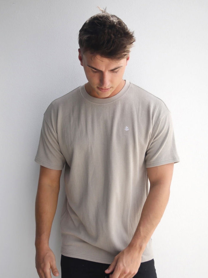 Matteo Relaxed T-Shirt - Tan